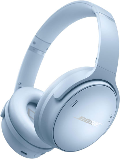 Bose QuietComfort Bluetooth Headphones, Wireless Headphones with Active Over Ear Noise Cancelling and Mic, Deep Bass, Up to 24 Hours of Playtime, Twilight Blue - Limited Edition Color